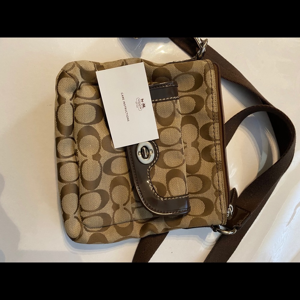 Coach crossbody with wallet OBO